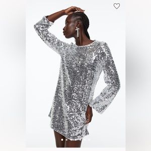H&M sparkly dress
